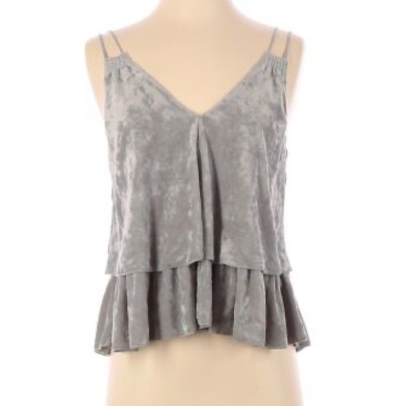 Aerie crushed velvet tiered top - Picture 5 of 6
